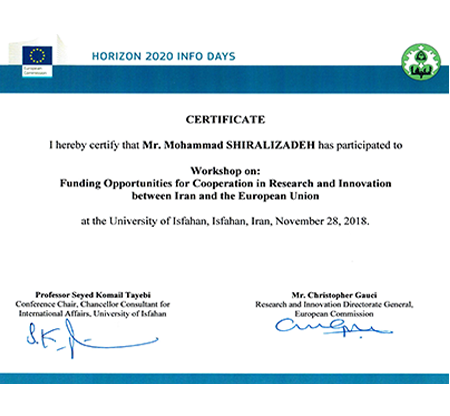 Workshop Horizon 2020
